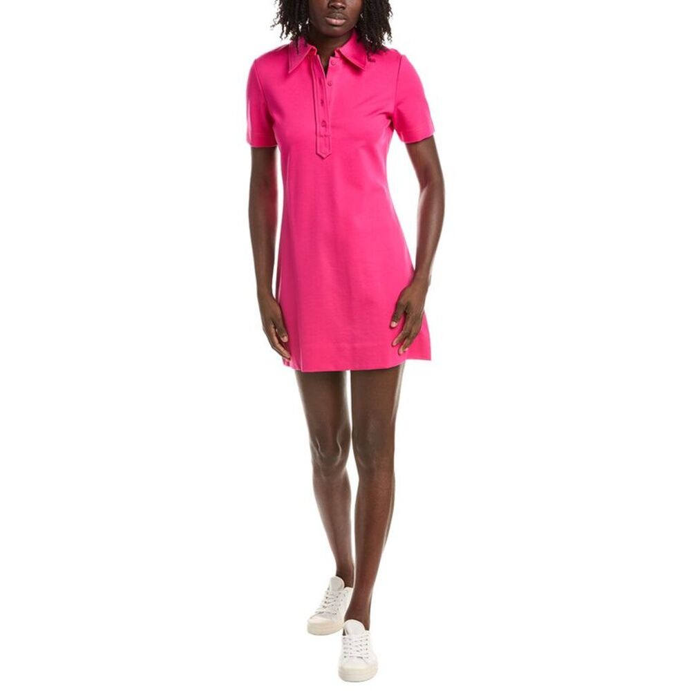 Diane Von Furstenberg Womens Rachel Polo Dress, Pink